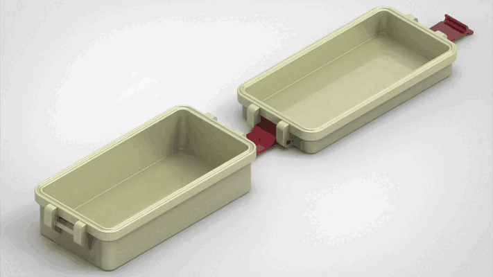 áspero caixa armazenamento caixas resistente parafuso esporte ar livre personalizado ferramenta ferramentas suporte prova d'água recinto 3d print model - Mito3D