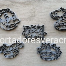 rugrats fashion cookie cutters fondant cookies 3d print model - Mito3D