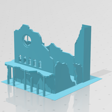 ruined place architecture creative art ruins house 3d print model - Mito3D