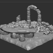 ruin   ruin miniature 3d building zbrush dungeon tabletop 3d print model - Mito3D