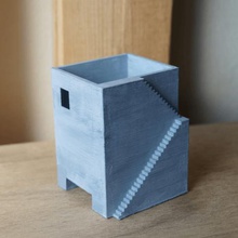 rovine fioriera 1 casa 3d print model - Mito3D