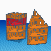 ruines marteau guerre dnd Jeu terrain 3d print model - Mito3D