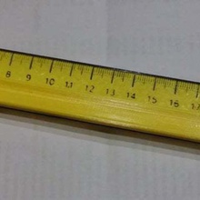 Lineal, 24 cm tool hand-Werkzeuge Herrscher righello 3d print model - Mito3D