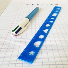 ruler draw shapes tool scrapbooking symbol diagram drawing school back 3d print model - Mito3D