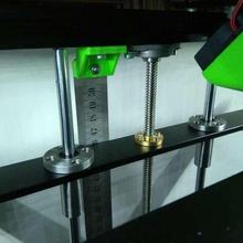 ruler holder tool 3d printer acessory steel accessories 3d print model - Mito3D