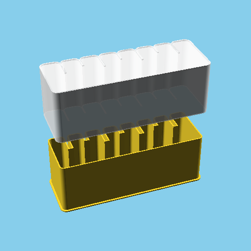 Lineal schält Box v1 Ding 3D print model - Mito3D