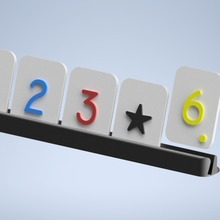 rummikub juego mesa tablero juegos multijugador juguetes 3d print model - Mito3D