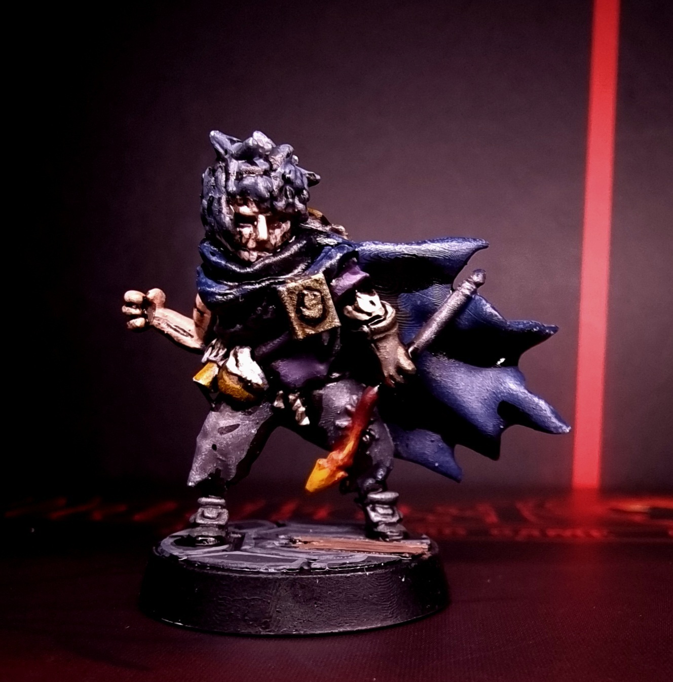 runaway - pose 02 darkest dungeon inspired hero boardgame rogue urchin 32mm 28mm d&d monster 3D print model - Mito3D
