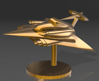 runbee mk2 sahina science fiction vaisseau spatial ugf flotte 3d print model - Mito3D