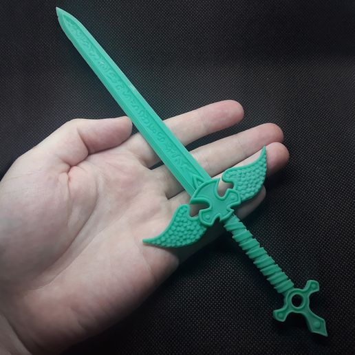 runa entregue espada 3D print model - Mito3D