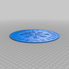 rune Led Lamba 3d print model - Mito3D