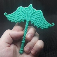 rune scepter 3d print model - Mito3D