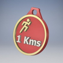 running Freizeit medal pack verschiedene - Medaille läuft sport 3d print model - Mito3D