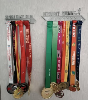 running medal holder Various support sport 3d print model - Mito3D