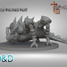 rus Monster 3d print model - Mito3D