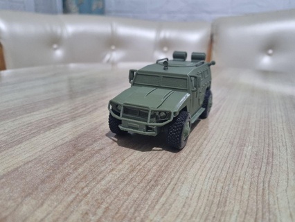 russian battle vehicle gaz tiger tigr v2 military movable wheels army 3d print model - Mito3D