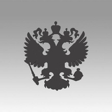 ruso escudo de armas la joyería modelos varios aves a los animales gerb bandera russ imperio simbol brazos capa el 3d print model - Mito3D