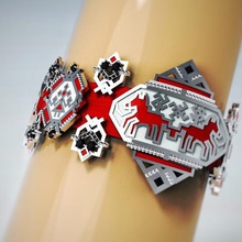 russian embroidery ornament bracer jewelry symbol beautiful 3d print model - Mito3D