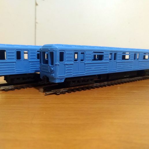 russe métro voitures 81 717 714 échelle 1 87 chemin fer modèle jouets 3D print model - Mito3D