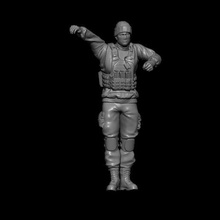 russo soldato in piedi macchina 3d print model - Mito3D