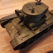russian t-26 1 16 rc tank option + updated datas options t26 wwii track russia heng long scale 3d print model - Mito3D