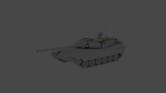 russian t-90a military tank swap 90 modern copy large 3d print model - Mito3D