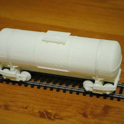 russo serbatoio carro 73 tonnellata 1 87 h0 scala modello Ferrovia ferrovia Mechanical_toys 3D print model - Mito3D