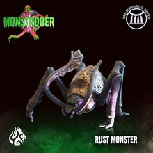 rust monster fantasy god rpg wargames evil dnd pathfinder tabletopgames foundry crippled cgf monstrober octoberchallenge 3d print model - Mito3D