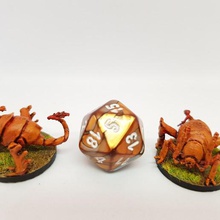 rust monster 28mm tabletop gaming art creatures miniature dungeons dragons dnd 3d print model - Mito3D