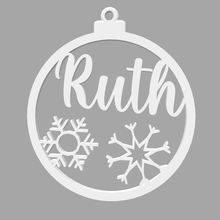 ruth - bola natal nome ornamento decora christmas tree festa party gift 3d print model - Mito3D