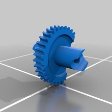 rv antenna gears automotive 3d print model - Mito3D