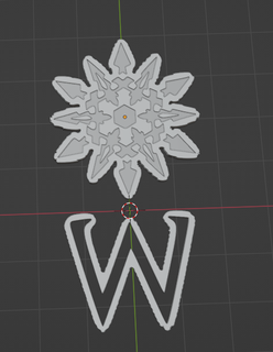 rwby wise symbol jewel 3d print model - Mito3D
