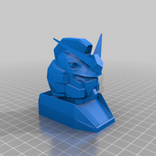 rx 78 7 7th gundam busto juego mecha modelo robots 3d print model - Mito3D
