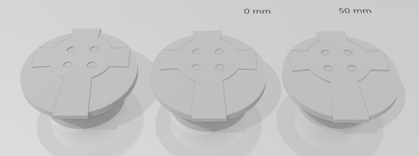 ryker wheel hub caps cross 900 3d print model - Mito3D