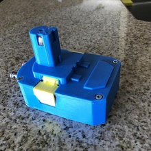 ryobi Akku-pack ac-adapter tool ryobi-Akku 3d print model - Mito3D