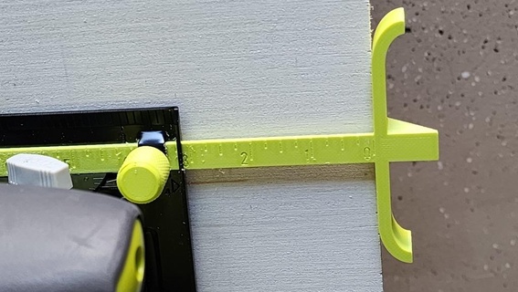 Ryobi circulaire rip fence vis déchirure clôture guider 18v scie sauteuse compétence pièces 3d print model - Mito3D