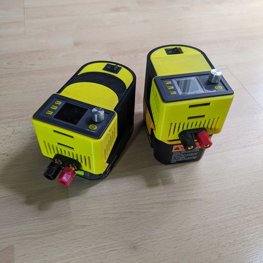 Ryobi riden Bank güç arz 3D print model - Mito3D