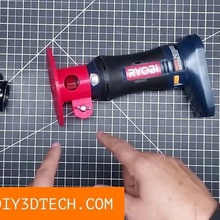 ryobi trimmer router base tool rotary cutter roto zip 18v mount one wood working hand tools 3d print model - Mito3D