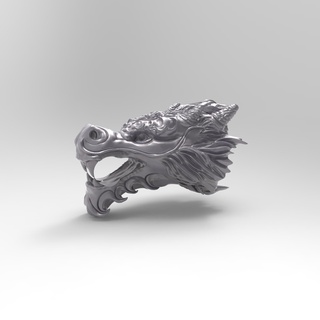 ryusei pulseira Dragão chinês 3d print model - Mito3D