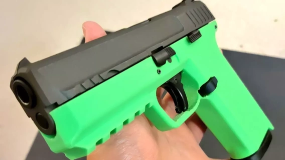 s w m p 9 pistola 3d pistole 9mm 3d print model - Mito3D
