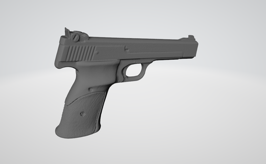 s&w model 41 - cal 22lr kydex mold gun 3d print model - Mito3D