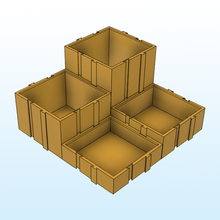 block modular 1 Segment 3d print model - Mito3D