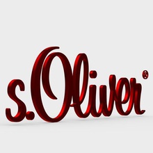 soliver logo moda boutique brand abbigliamento il design modello shop store carattere emblema stile modelli simbolo di lusso accessori elegante tendenza logotipe logotipo stampa stampabile 3d print model - Mito3D