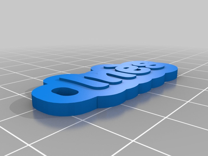 s1 Schmuck angepasst Schlüsselanhänger Schlüssel 3d print model - Mito3D
