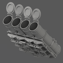 s400k manticore missile game tabletop miniature 28mm warhammer 40k 3d print model - Mito3D