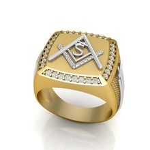 s - letra de el anillo sellar la joyería carta alfabetos singet signetring diamante oro plata platino zbrush letras 3dprintable imprimible cnc joya jewells señores los anillos 3d print model - Mito3D