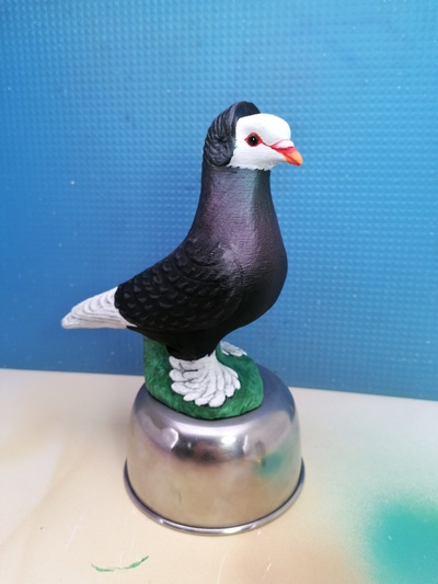 ddeutsche nchstaube verleumdet kleintierzucht taube vogel 3d print model - Mito3D