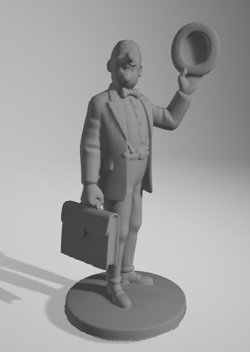 raphine lanternes tintin jeu 3D print model - Mito3D