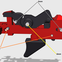 sa fa trigger-set Spiel Requisiten 3d print model - Mito3D