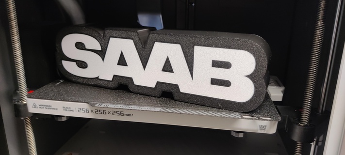 Saab hafif kutu Sanat Led 3d print model - Mito3D